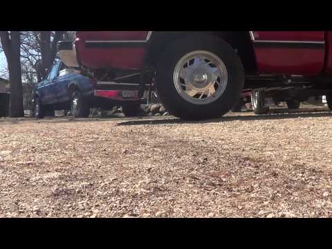 3.5 magnaflow race muffler with vibrant resonator before/after