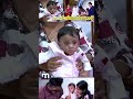 പിറന്നാൾ മധുരം രുചിച്ച് കുഞ്ഞ് നോവ ക�