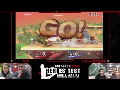 Heroes' Test #6: Winner's Semis - Kogarasuma (Lucina) vs Sage (R.O.B)