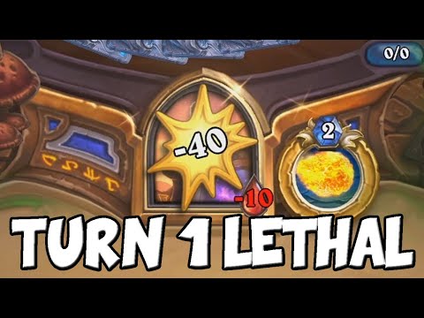 Turn 1 Lethal With Every Class | Dead Before Turn 1 - Hearthstone Blood Magic Tavern Brawl