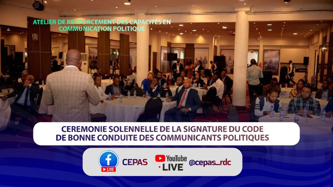 ATELIER DE RENFORCEMENT DES CAPACITÉS EN COMMUNICATION POLITIQUE