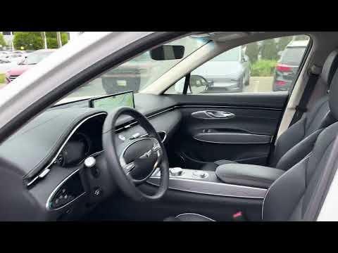2025 Genesis GV70 2.5T Advanced Plus AWD in White for sale at Abbotsford Hyundai in Abbotsford, BC