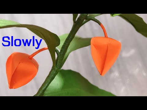 ABC TV | How To Make Chinese Lanterns Plant Paper With Shape Punch (Slowly) - Craft Tutorial