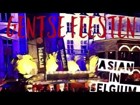 Town festival - Gentse feesten 2016 (60FPS) //Asian in Belgium