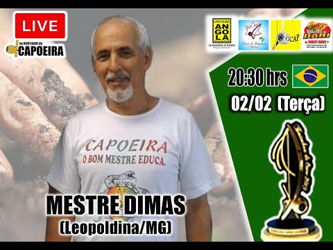 185ª LIVE NA IDENTIDADE DO CAPOEIRA - MESTRE DIMAS