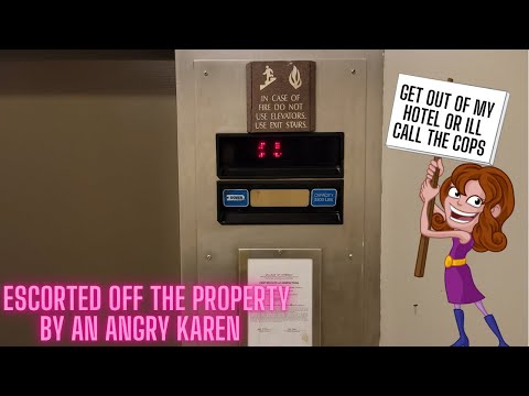 BUSTED BY AN ANGRY KAREN!!! Dover Traction Service Elevator | Embassy Suites | Lombard, IL