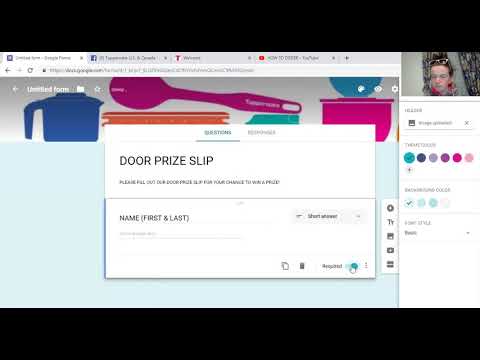 Google Forms: Virtual Door Prize Slip