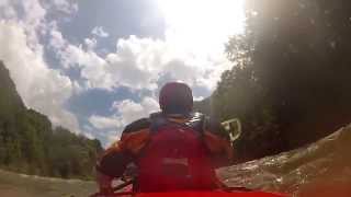 preview picture of video 'ULKC Alps Sesia High Water Raft Run - May 23rd 2014 - My swim'