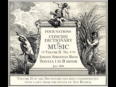Bach Sonata 1 in B minor for violin and harpsichord BWV 1014: Brault & Appel Four Nations Ensemble