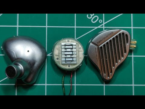 What's inside? Planar IEMs. (featuring KZ PR1 and Kinera SPD) Brief History, theory of operation...