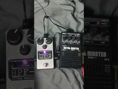 Ivy Pedals HPF-2 analog high-pass filter - Silver/Black 2026 image 7