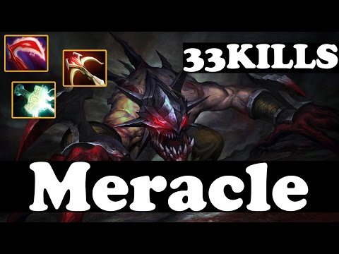 Meracle 7600 MMR Plays Lifestealer WITH 33 KILLS vol 5 - Ranked Match Gameplay - Dota 2