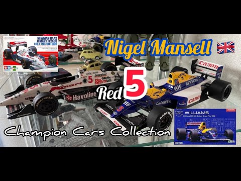1/20 scale Nigel Mansell's  Champion Formura Cars Collection (FW14B &  LOLA T93/00)