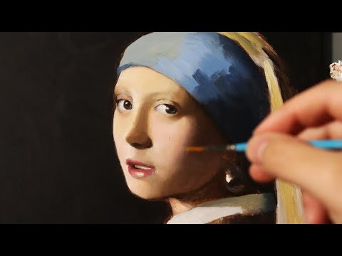 Portrait Painting Tutorial | Girl with a Pearl Earring