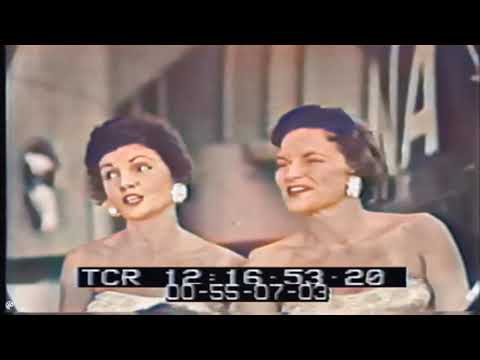 The Chordettes - "Hummingbird" (The Ed Sullivan Show 1955)