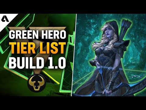 Artifact: Green Hero Build 1.0 Draft Tier List - Akshon Esports