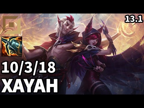 Xayah ADC vs Yasuo - KR Master  | Patch 13.1