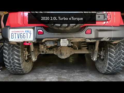 Jeep 2.0L Stock Exhaust vs Dynomax Delete