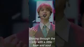 BTS Dynamite fullscreen with lyrics (short)