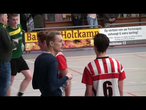 Fortuna Delta Logistiek A1  tegen Groen Geel: 1e play-off wedstrijd