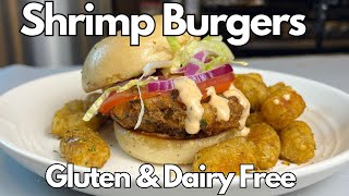 Shrimp Burgers | Gluten Free | Dairy Free | Egg Free