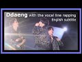 BTS - 'Ddaeng' with the Vocal Line Rapping live from 5th Muster 2019 [ENG SUB] [Full HD]