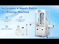 ZONESUN ZS-NIC4 Automatic 4 Heads Bottles Dust Removing Air Rinsing Negative Ion Air Washing Machine