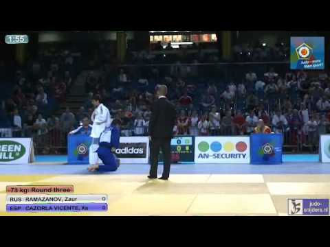 Judo 2013 European Championships U18 Tallinn: Ramazanov (RUS) - Vicente (ESP) [-73kg]