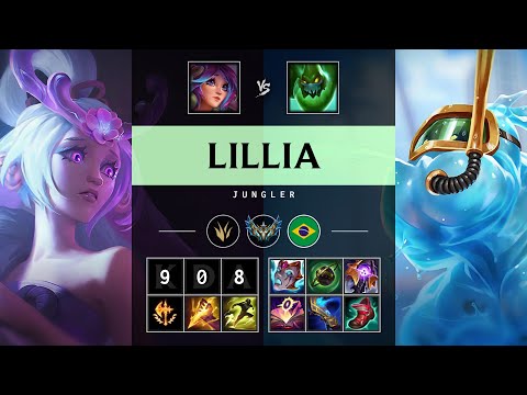 Lillia Jungle vs Zac - BR Challenger Patch 25.11