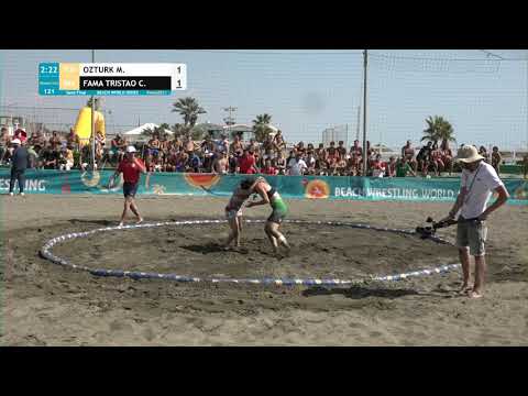 1/2 Women's BW - 60 kg: M. OZTURK (TUR) v. C. FAMA TRISTAO (BRA)