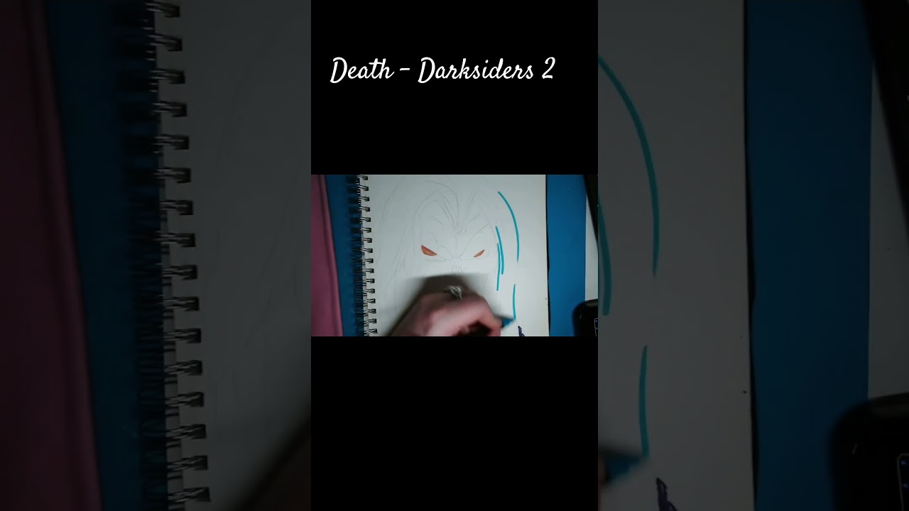 Death- Darksiders 2 #darksiders #reaper #drawing #videogame