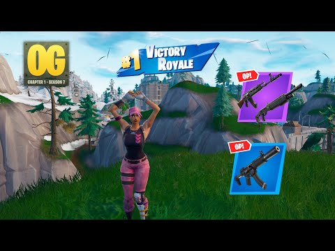 25 Kill Fortnite Solos "FORTNITE OG" | High Kill Fortnite OG Season 7 Gameplay (OG GRAPHICS)