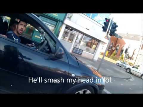 MV55JVC - Abuse On Cyclist & Escape Through Red Lights; Road Rage