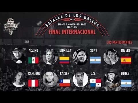 La Presentación De Los Gallos | Final Internacional Red Bull Batalla De Los Gallos 2014 España |HD