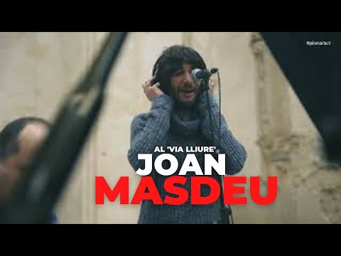 Joan Masdeu acompanyat del pianista Jacobo García al 'Via lliure'