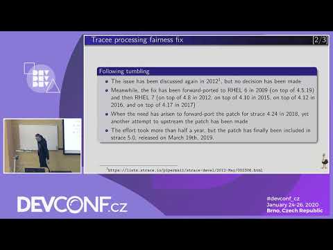 strace: fight for performance - DevConf.CZ 2020
