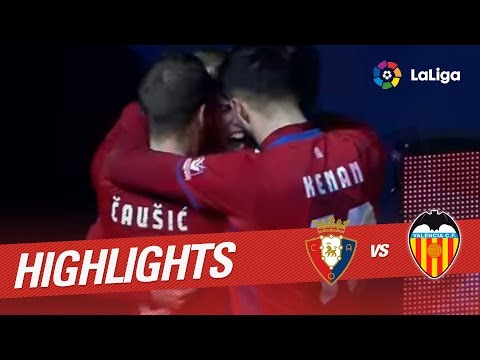 Highlights Osasuna vs Valencia CF (3-3)