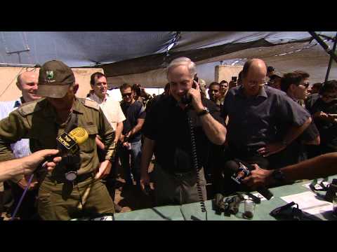 PM Netanyahu Attends IDF Golani Brigade Exercise on the Golan Heights