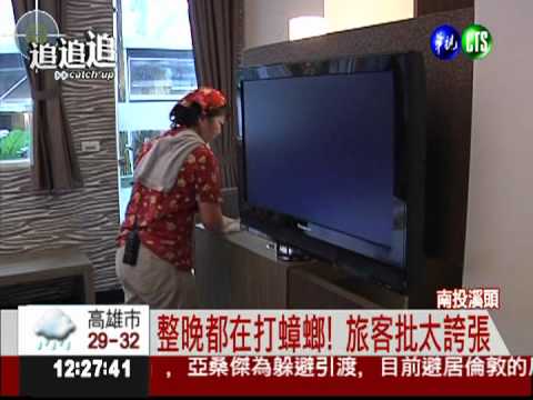 投宿溪頭名店! 屋內竟爬滿蟑螂