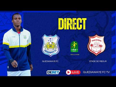 🔴 DIRECT Stade Amadou Barry | Guédiawaye FC 🆚 Stade de Mbour | Ligue 1 Sénégal – 14ᵉ Journée