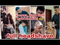Indian Girl Full Headshave Hairdonation Razor Shave Cleanshave Long To Bald Headshave