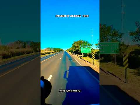 IPAUSSU SP #viagem #caminhoneiro #transporte #carreta #cargueiro #iveco #travel #shorts #top #show