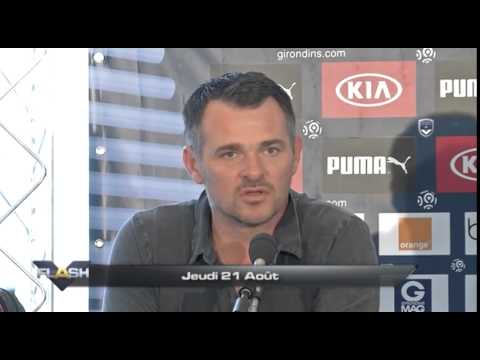 First Press Conference FC Girondins de Bordeaux