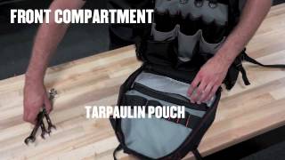 Arsenal 5843 Tool Backpack Dual Compartment