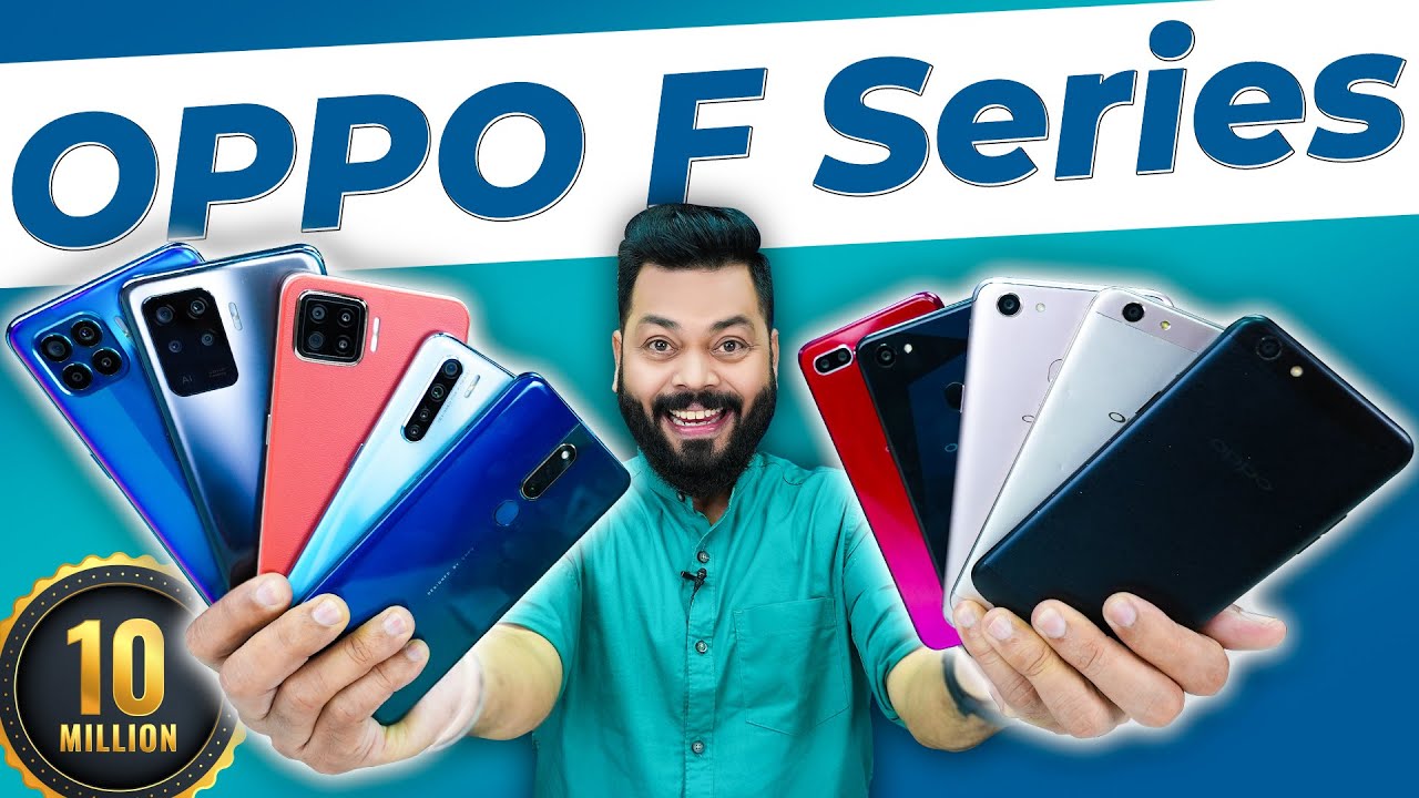 From OPPO F1s To OPPO F19 Pro+ ⚡ Evolution Of The OPPO F Series | 10 Million Units Sold!