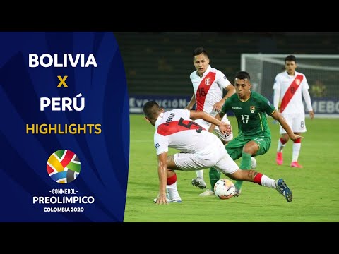 Bolivia 2-1 Perú l Preolímpico 2020