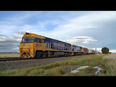 5MA5 Pacific National Intermodal Container Train (14/10/2021) - PoathTV Australian Railways