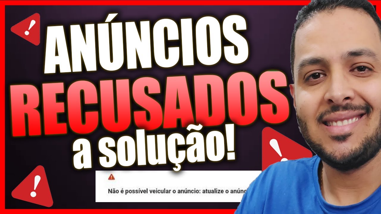 ANÚNCIOS REJEITADOS no FACEBOOK ADS Nunca Mais! Maneiras de Resolver.