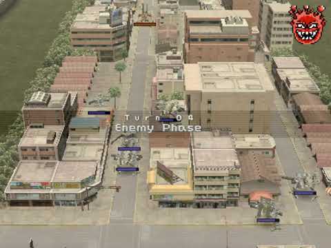 Front Mission 4 (PS2) #35 Sim D11 Caracas Map | Burst Weapons only