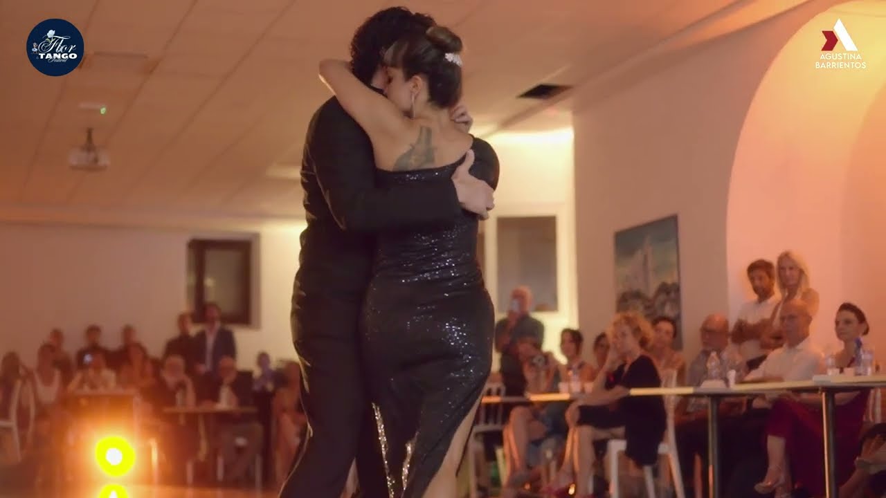 SABRINA MASSO y FEDERICO NAVEIRA (1/3) bailando en Flor de Tango Festival.